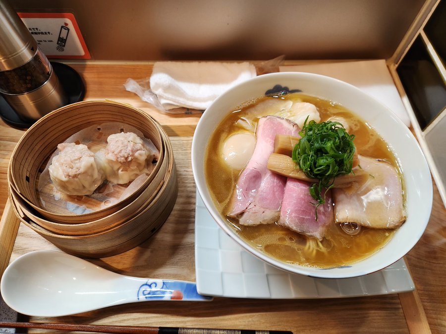 特上中華そば+せいろセット
