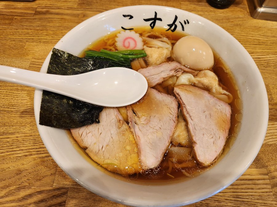 ワンタン麺