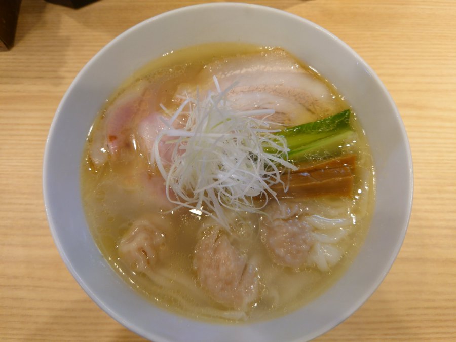 海老ワンタン塩らぁ麺