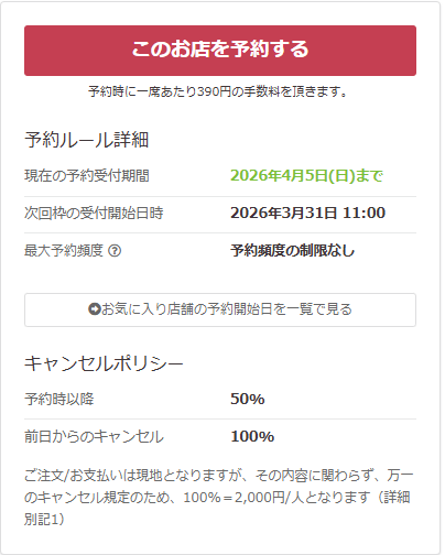 空き枠有りの画像