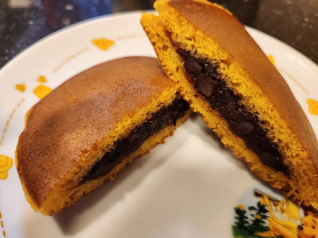 どら焼き　断面