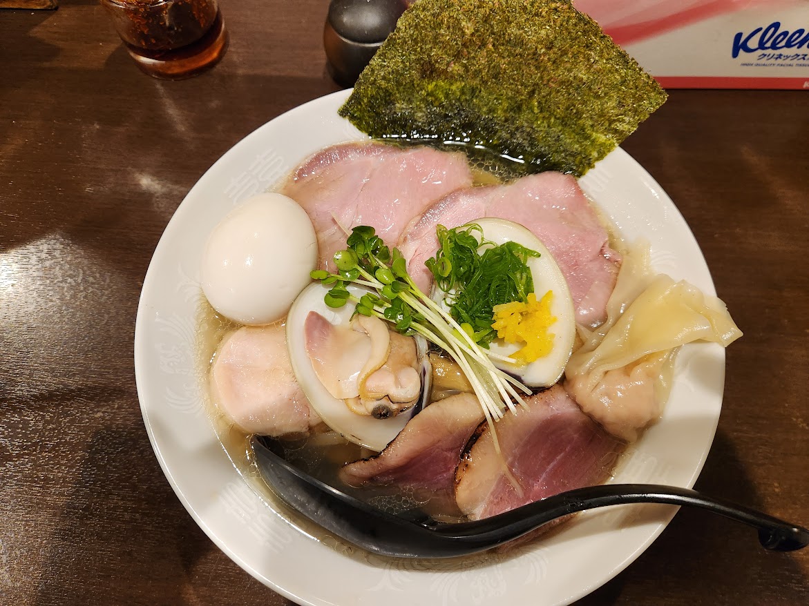 50.麺屋33_近江鴨と蛤の塩ラーメン